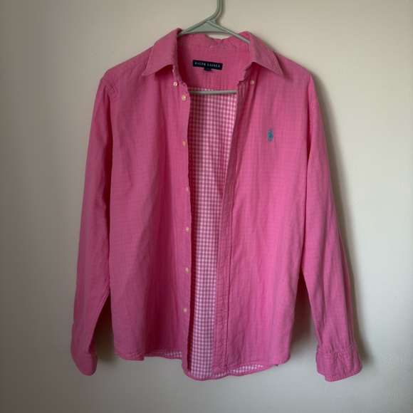 Ralph Lauren Vibrant Pink Casual Shirt, size:L, 100% cotton - Picture 10 of 17